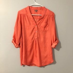 Peach blouse
